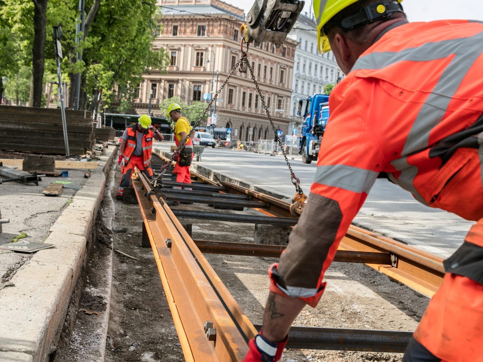 Zu Ostern und im Sommer führen die Wiener Linien verstärkt Baumaßnahmen durch.