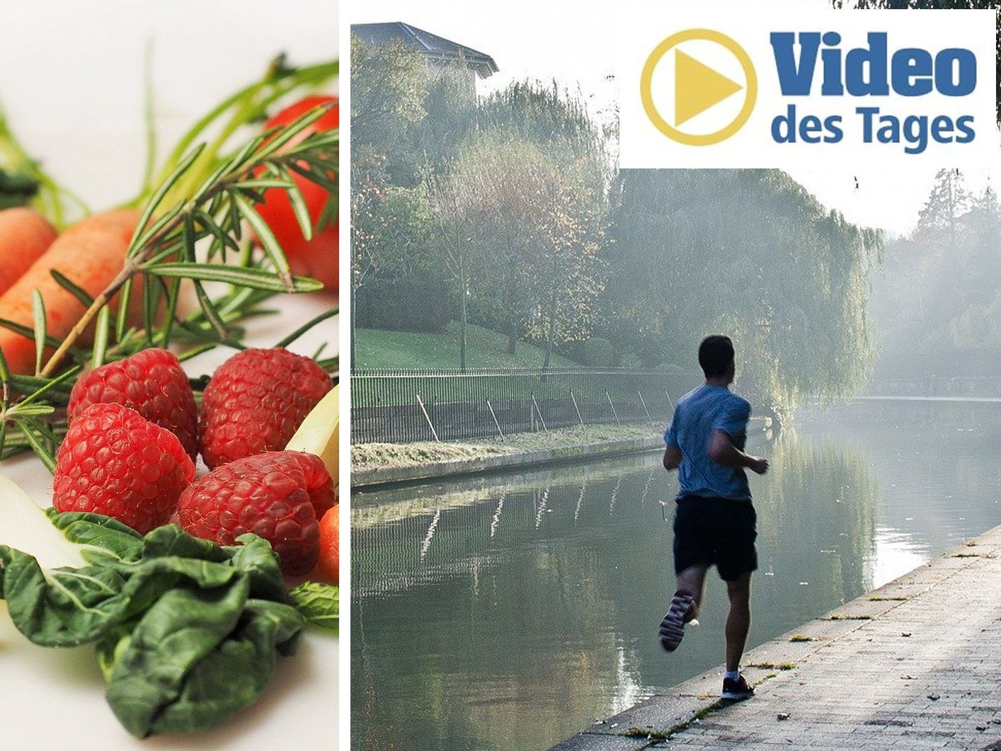 Eine ausgewogene Ernährung und frische Luft helfen dabei, gesund zu bleiben. Eine ausgewogene Ernährung und frische Luft helfen dabei, gesund zu bleiben.