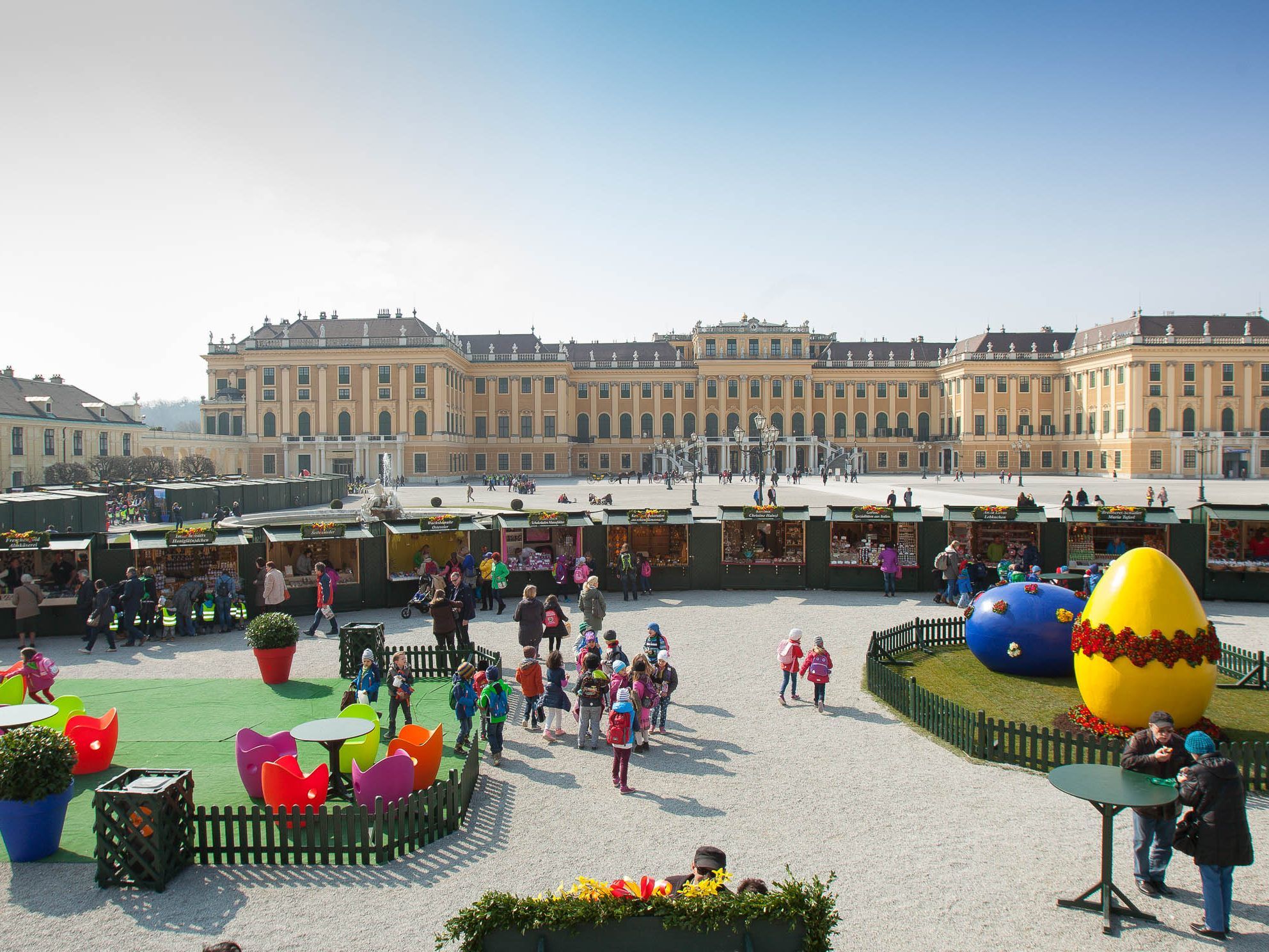 Der Ostermarkt Schloß Schönbrunn wurde abgesagt.