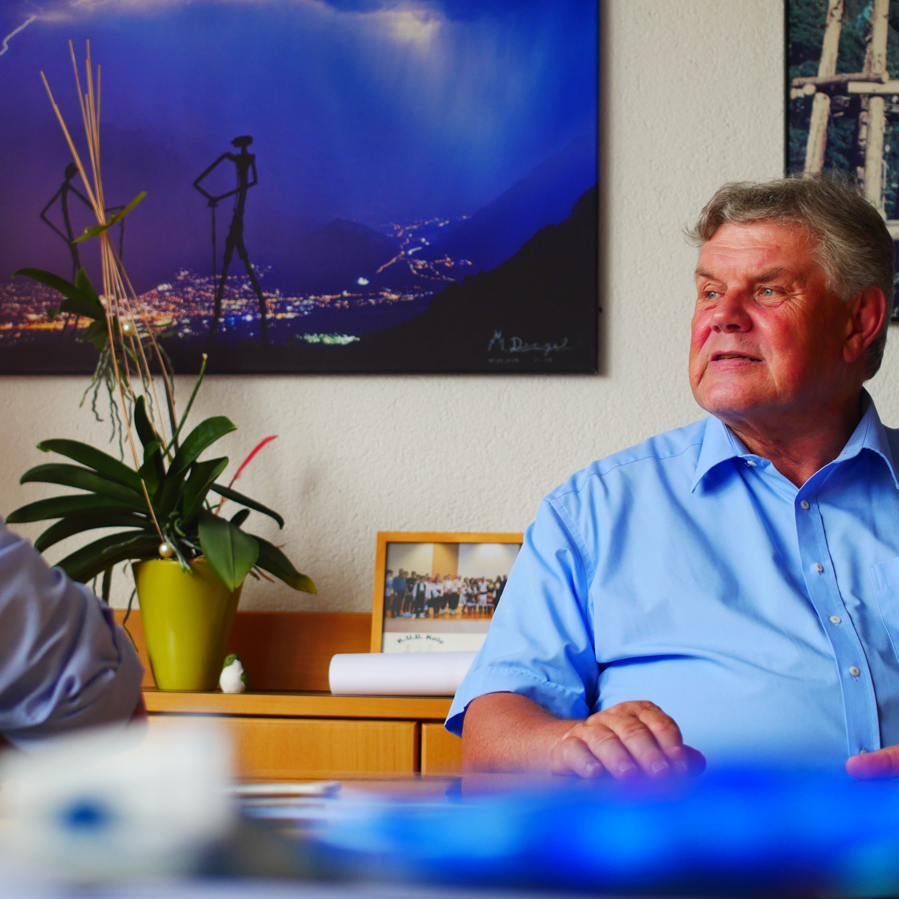 Mandi Katzenmayer in häuslicher Quarantäne.