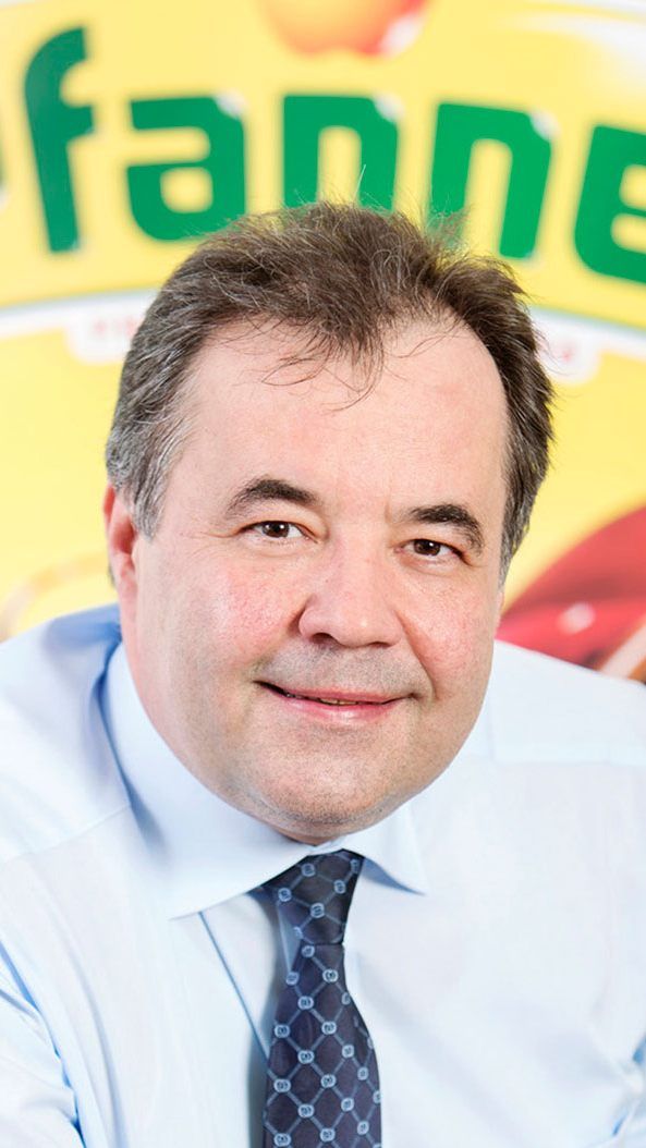 Peter Pfanner, geschäftsführender Gesellschafter der Hermann Pfanner Getränke GmbH.