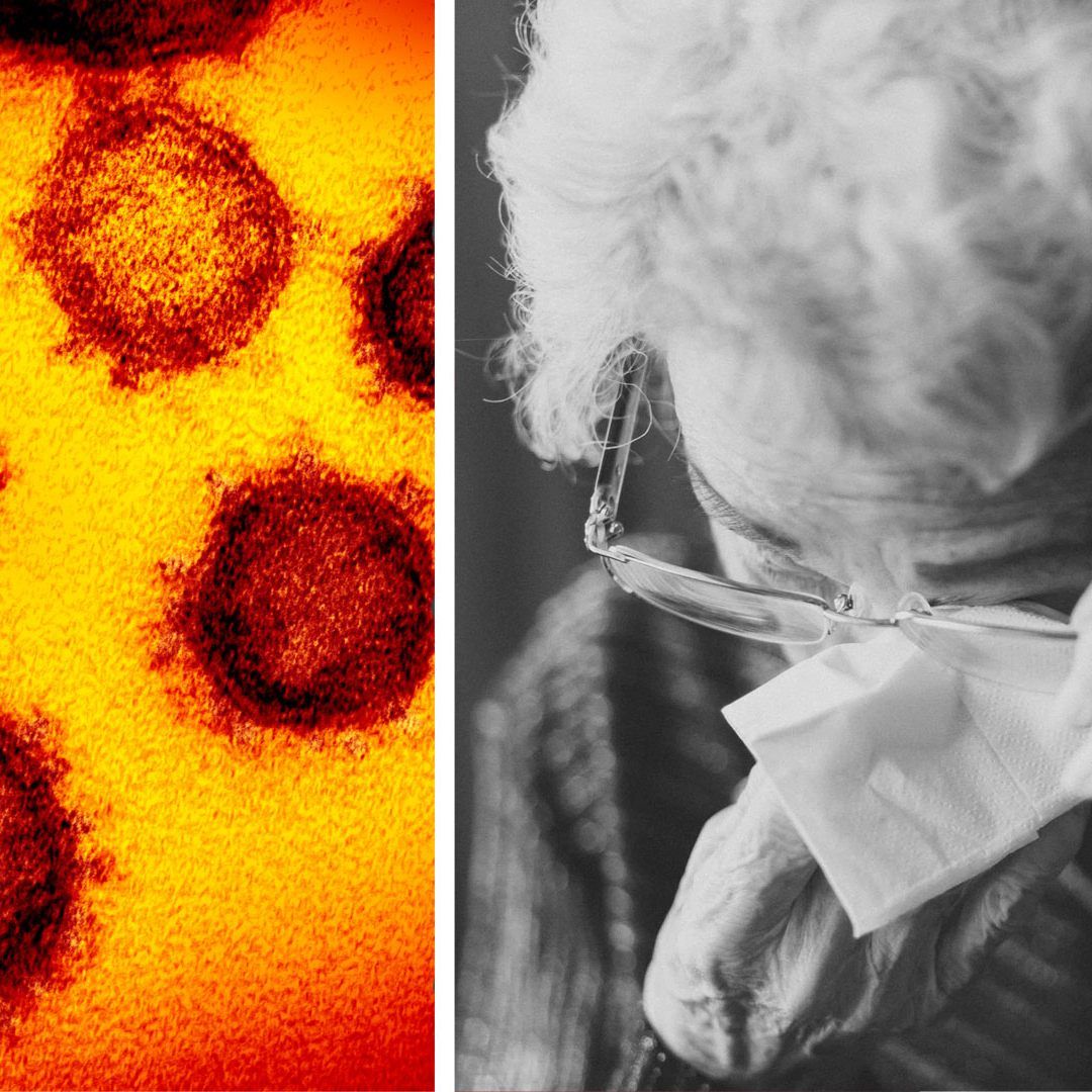 Enkel-Trick über das Coronavirus im Umlauf.