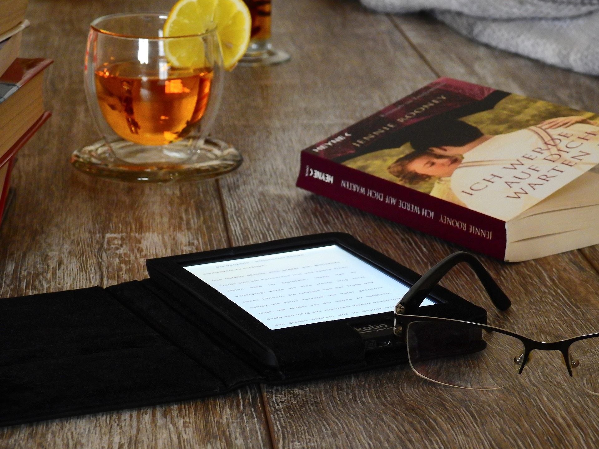 Nicht nur auf dem e-Reader lässt sich der BEstand der Virtuellen Bücherei lesen
