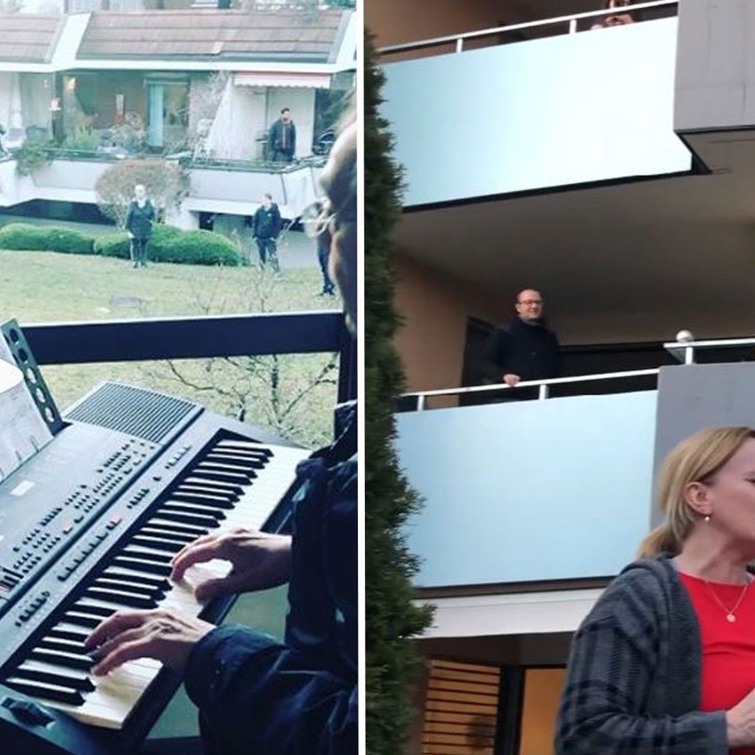 Diese Musiker versüßten den Vorarlbergern am Sonntag den Quarantäne-Alltag.