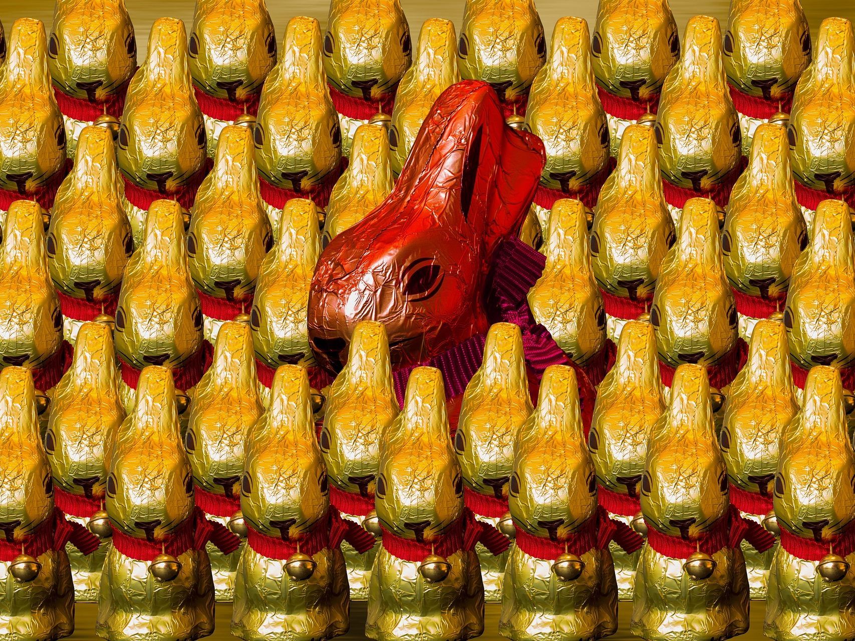 Osterhasen aus Schokolade wurden einem gründlichen Test unterzogen