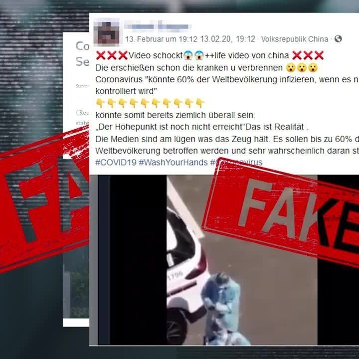 Zum Coronavirus sind auch viele Falschnachrichten im Umlauf.