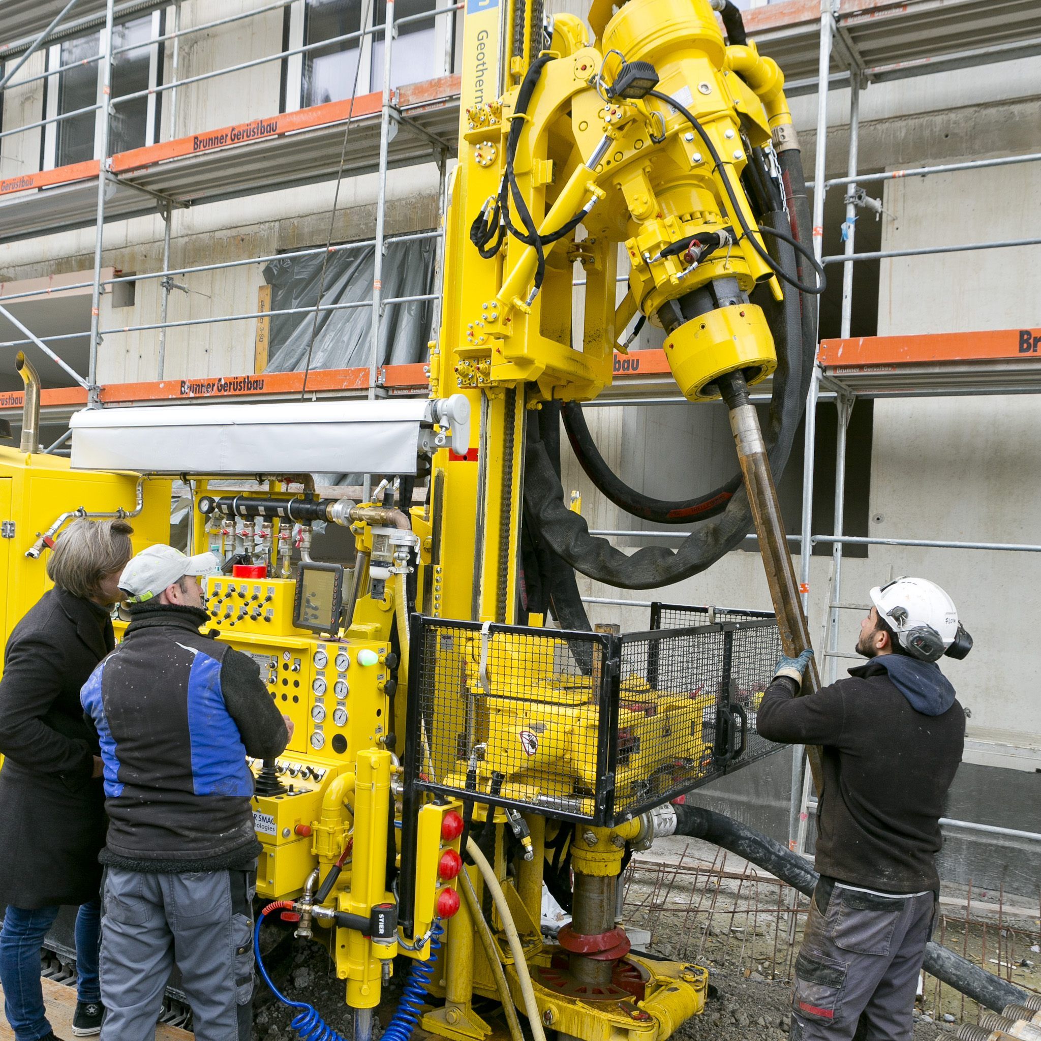 Neues Bohrgerät für eine Mio. Euro.