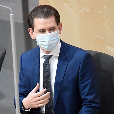 Kanzler Kurz stellt Handel Rückkehr in Aussicht