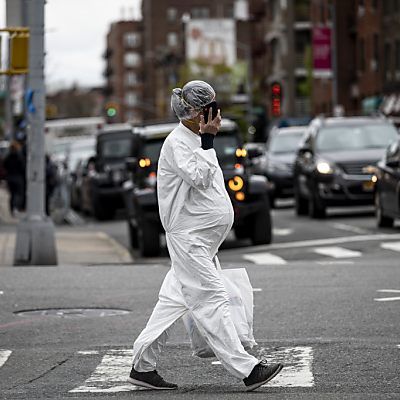 Vor allem New York ist wegen der Corona-Pandemie im Ausnahmezustand