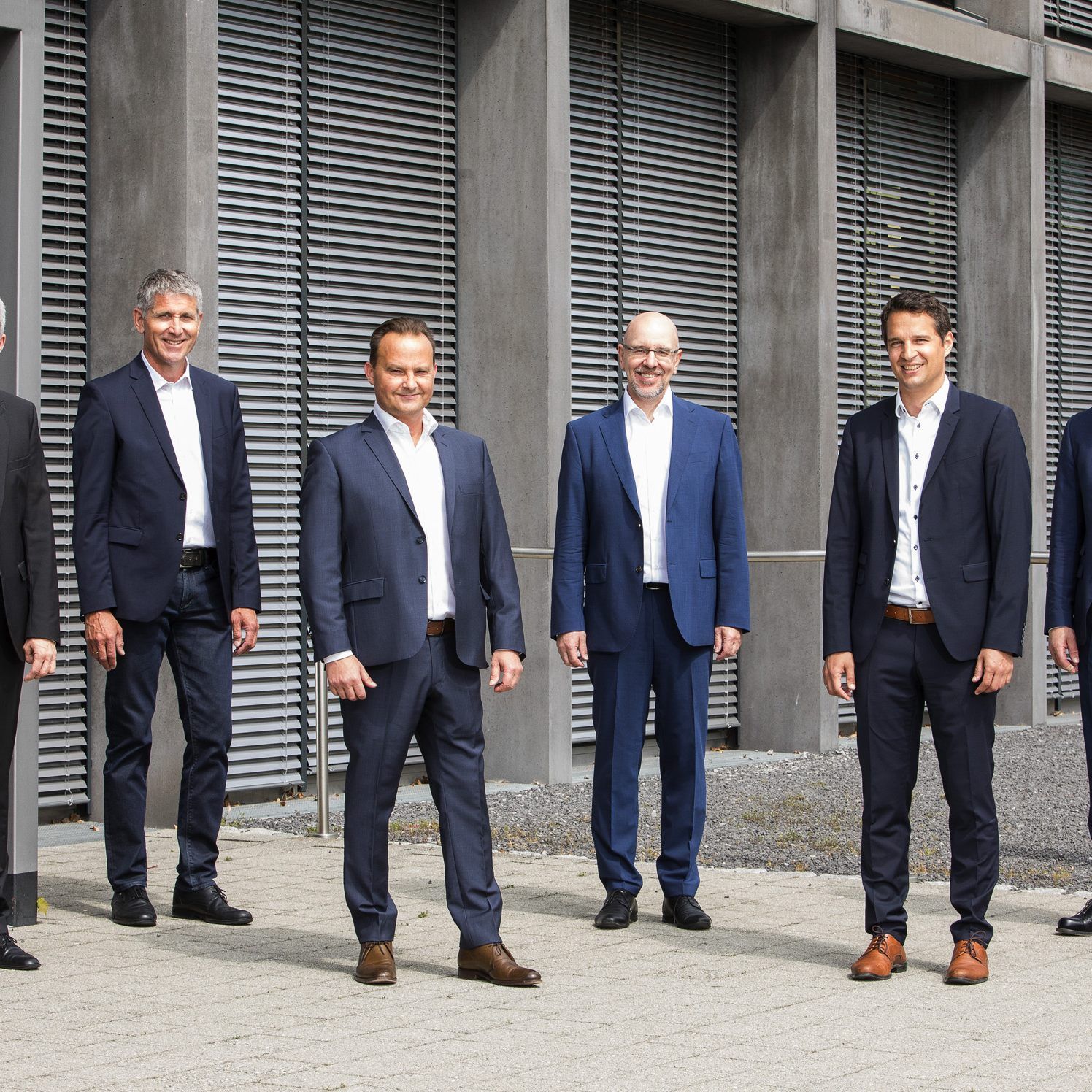 Das neue Führungsteam.