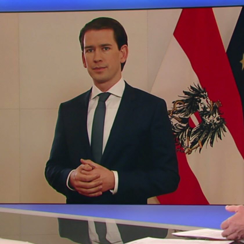 Kanzler Kurz im ZiB2-Interview