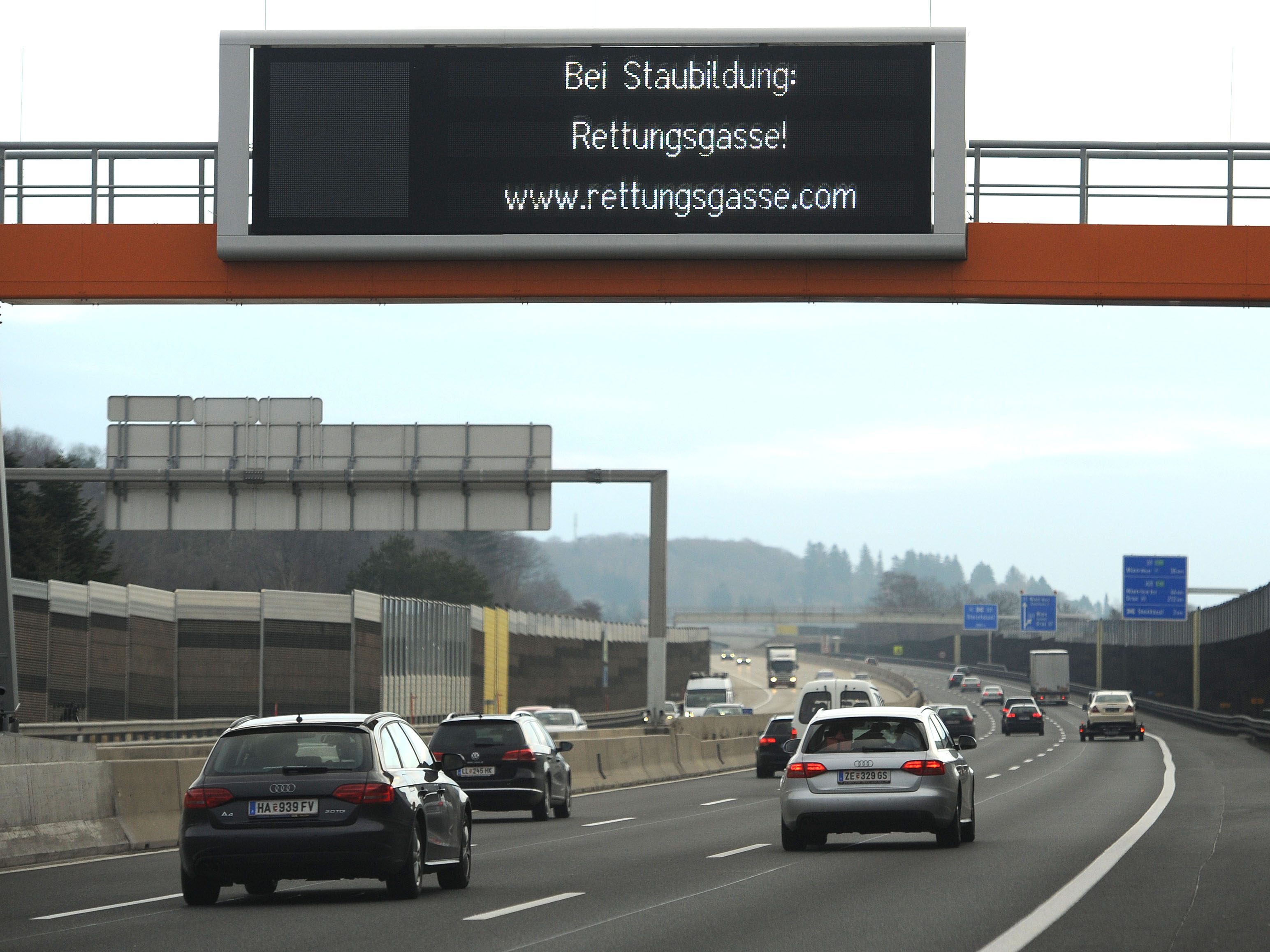 Wegen den Ausgangsbeschränkungen wird Ostern auf Österreichs Straßen wohl ruhig verlaufen.