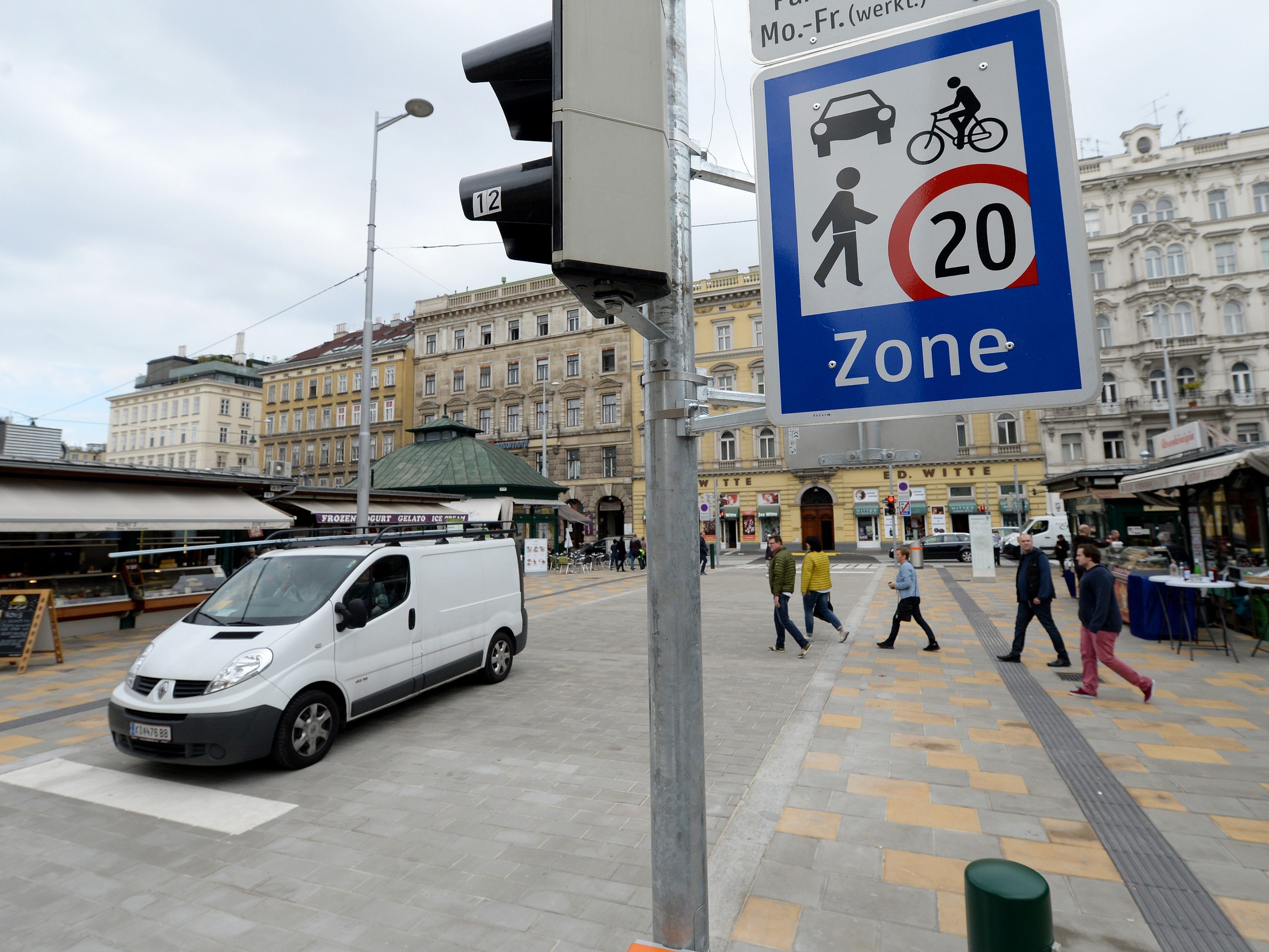 In Wien werden im Zuge der Coronavirus-Krise Begegnugszonen geschaffen.