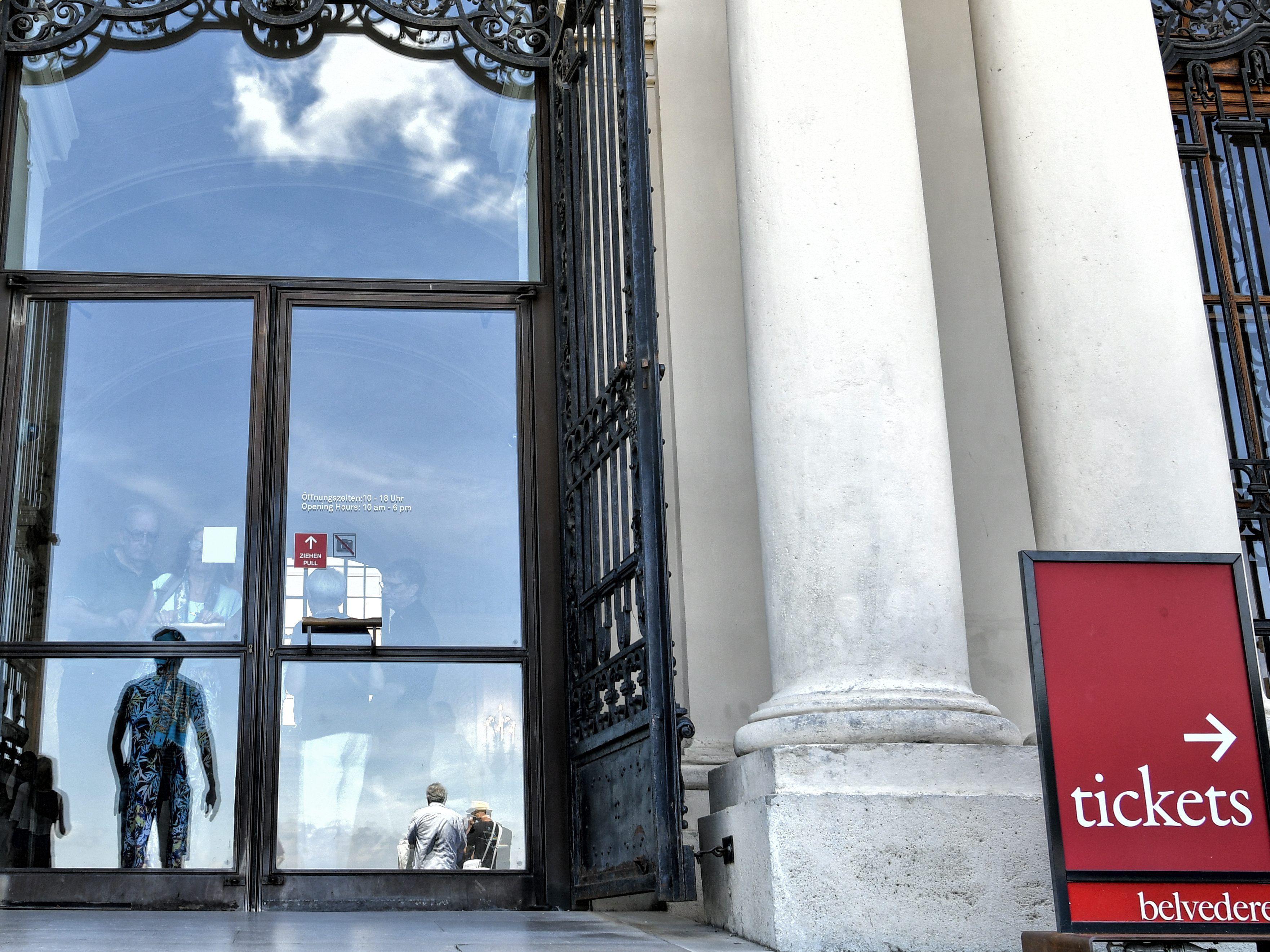 Das Belvedere wird in Etappen wiedereröffnen.