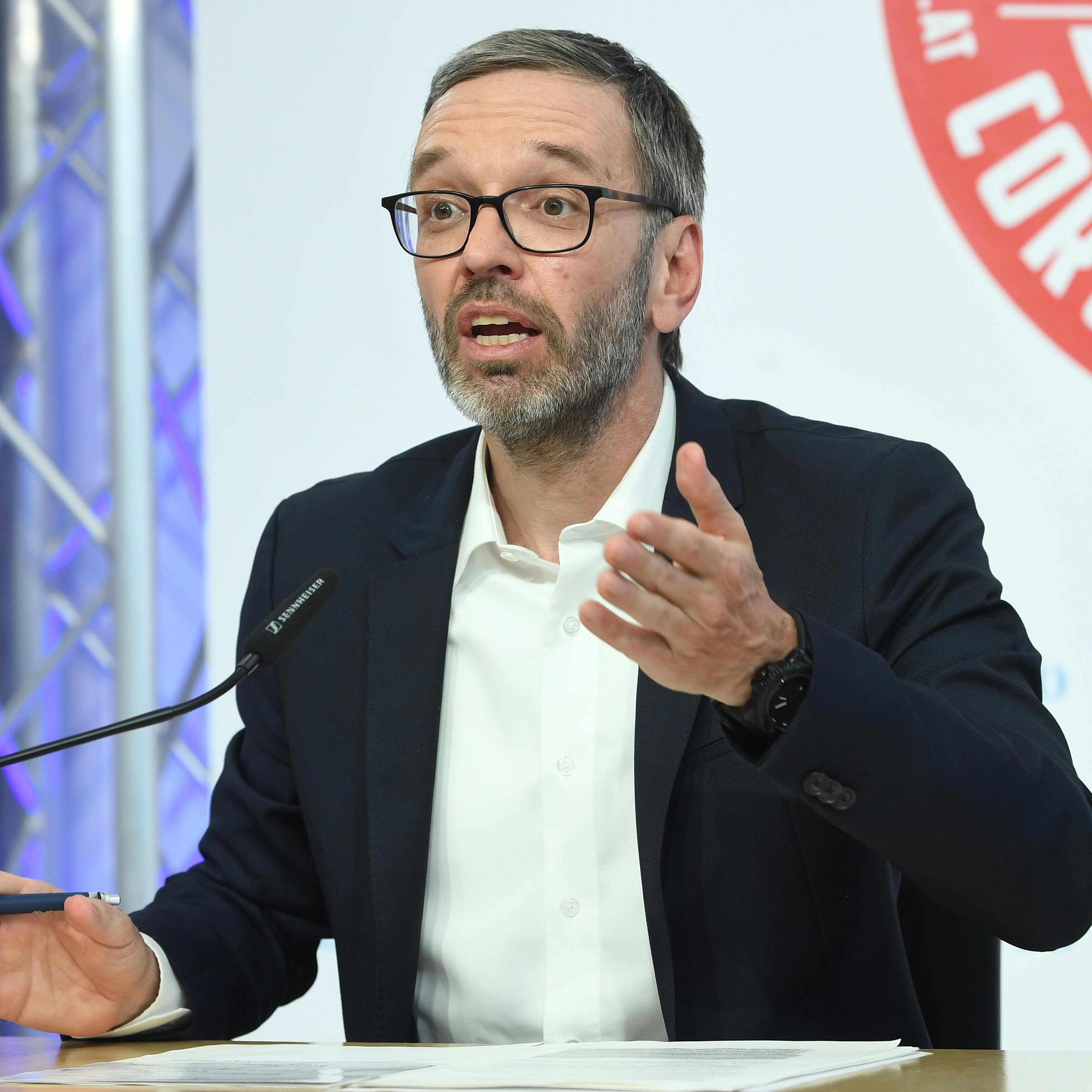 Klubobmann Herbert Kickl.