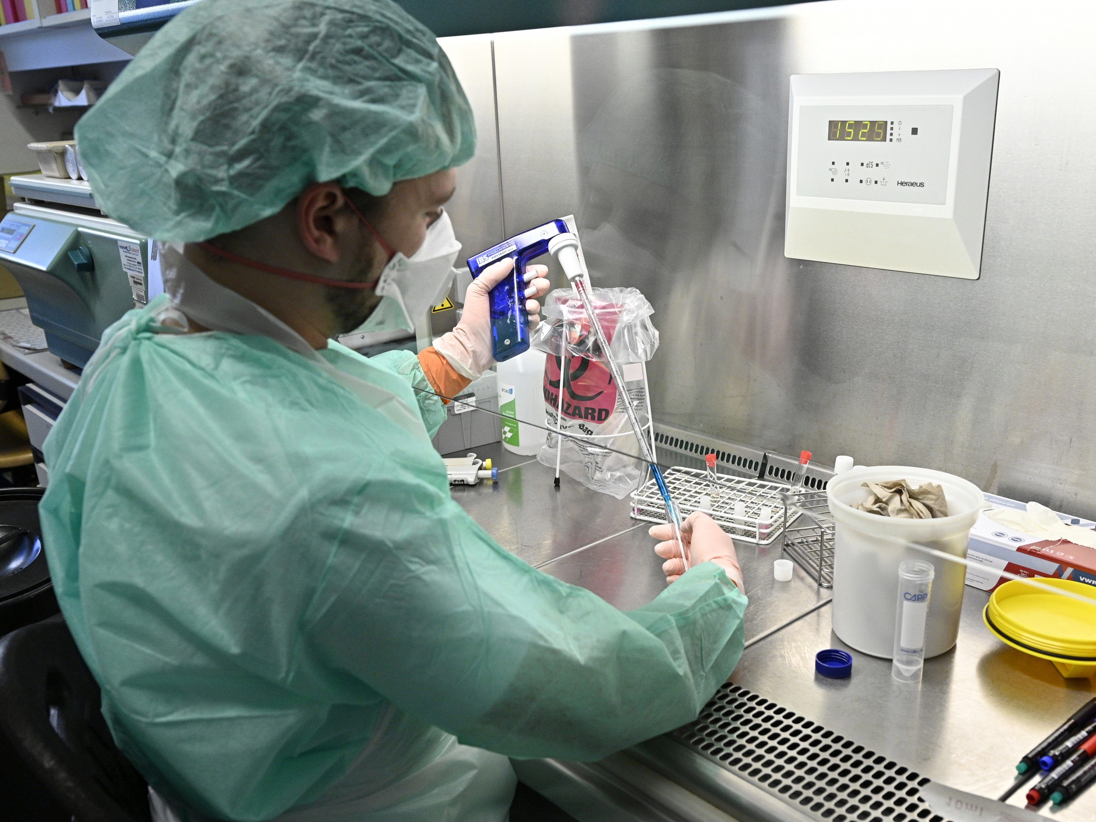1.952 Personen sind in Wien nachweislich am Coronavirus erkrankt.