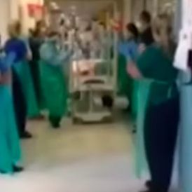 Emotionale Szenen in Liverpool.