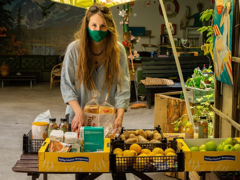 Der Gratis-Greißler des Vereins MUT ist wieder eröffnet. Der Gratis-Greißler des Vereins MUT ist wieder eröffnet.