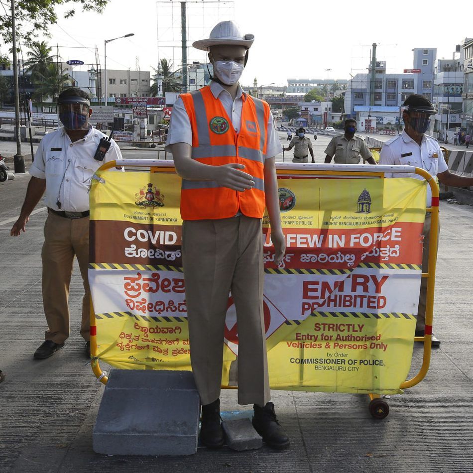 Österreicher unter Bestraften im Norden Indiens.