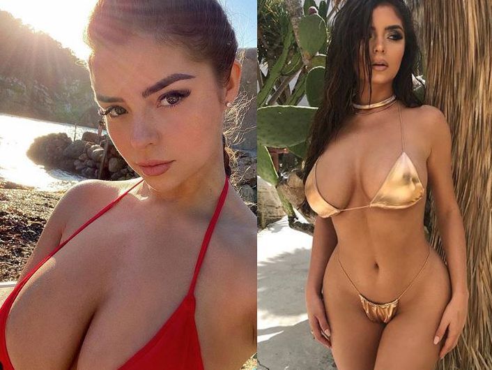 Model Demi Rose. Model Demi Rose.