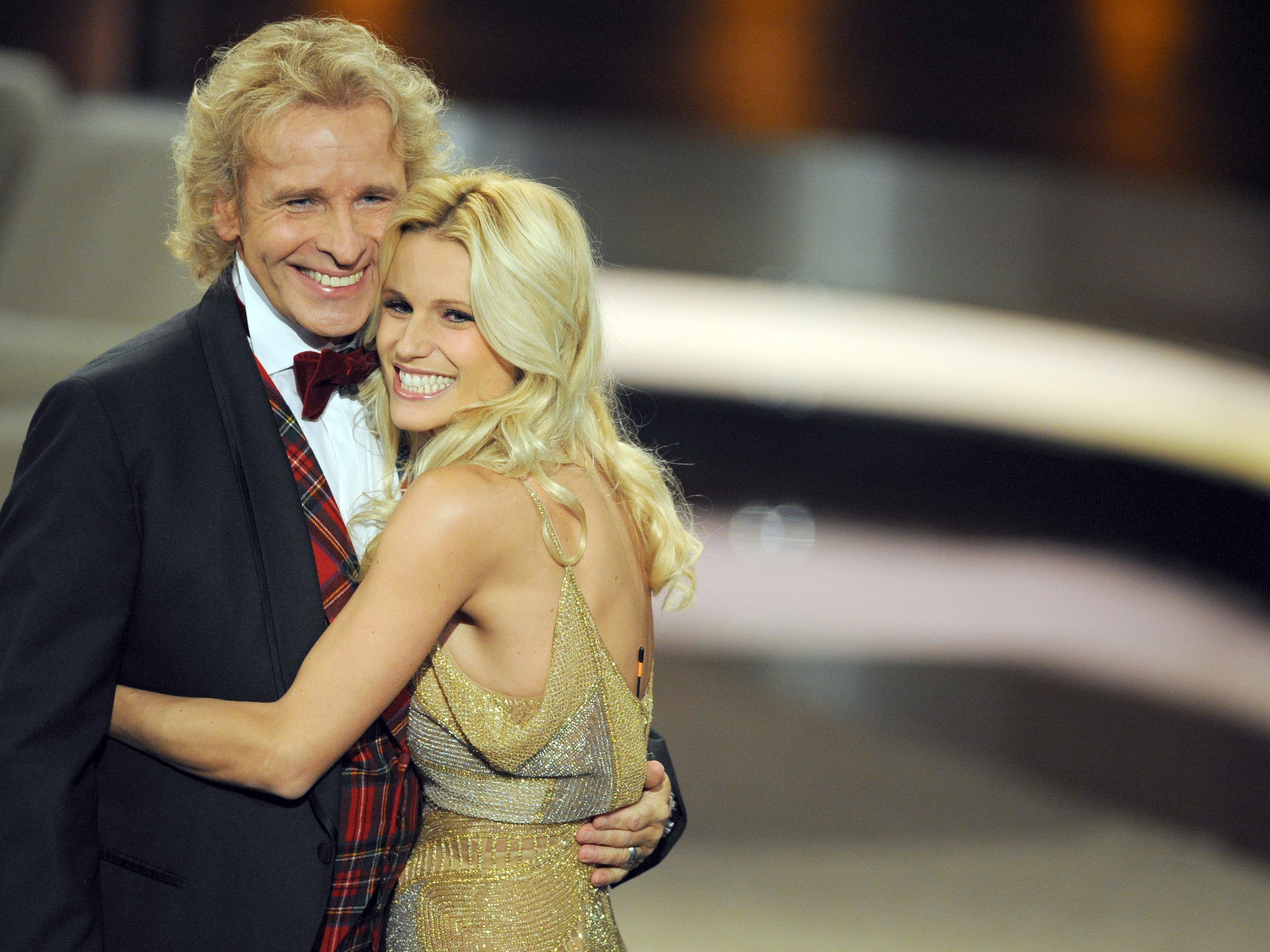 Traum-Moderatoren-Duo: Gottschalk und Hunziker. Traum-Moderatoren-Duo: Gottschalk und Hunziker.