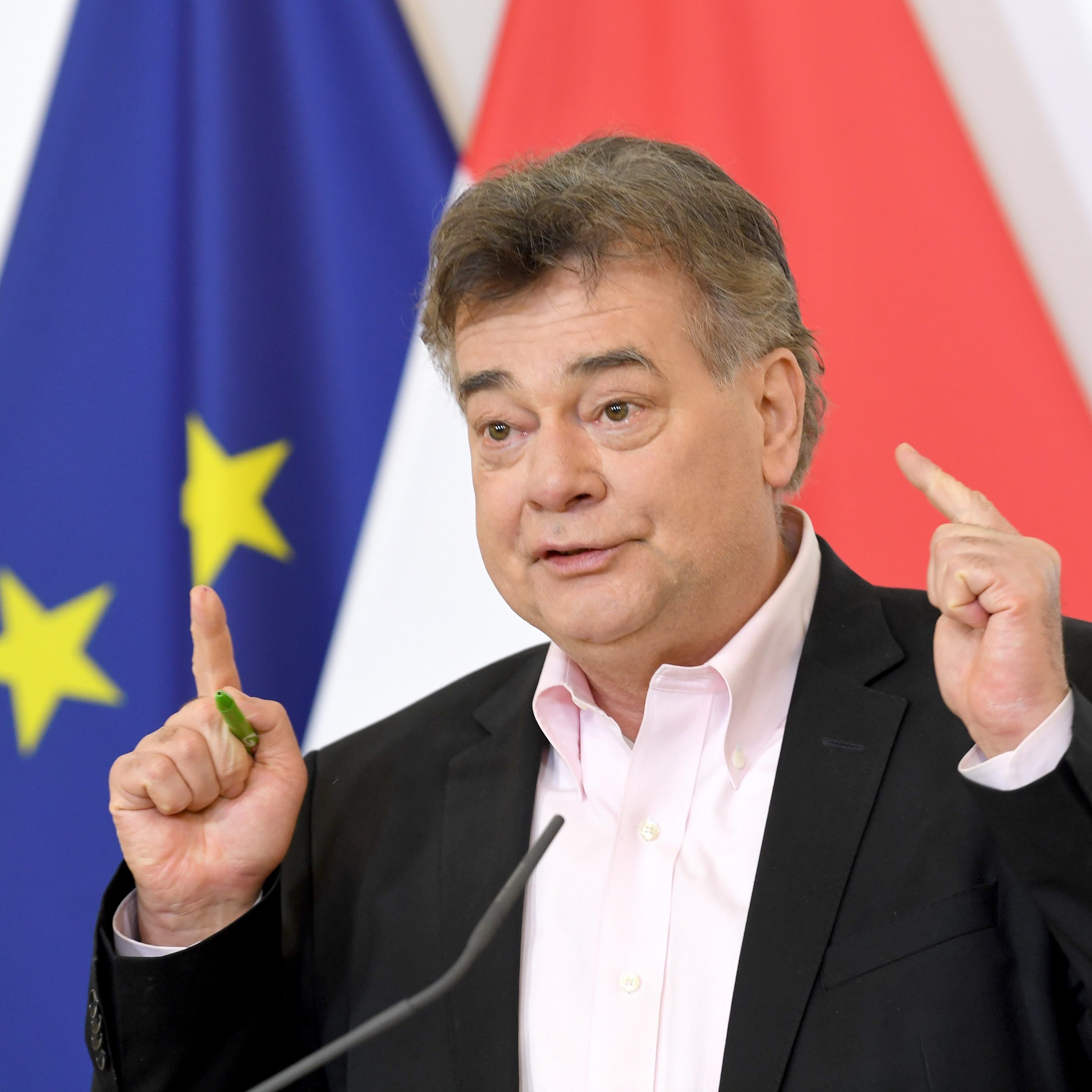 Vizekanzler Werner Kogler gibt Hoffnung, dass die Wirtschaft in den nächsten Wochen wieder hochgefahren werden soll.