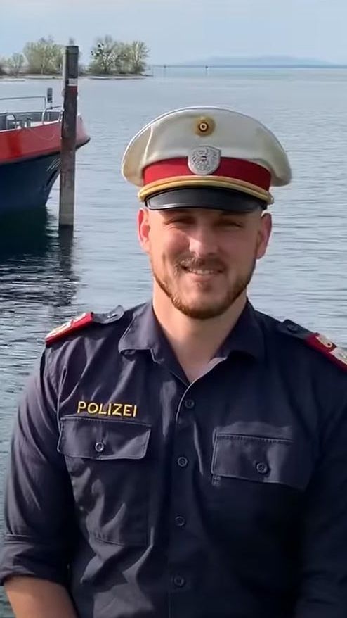 Bernhard Aigner, Kommandant bei der Seepolizei Hard erklärt die Verhaltensregeln.