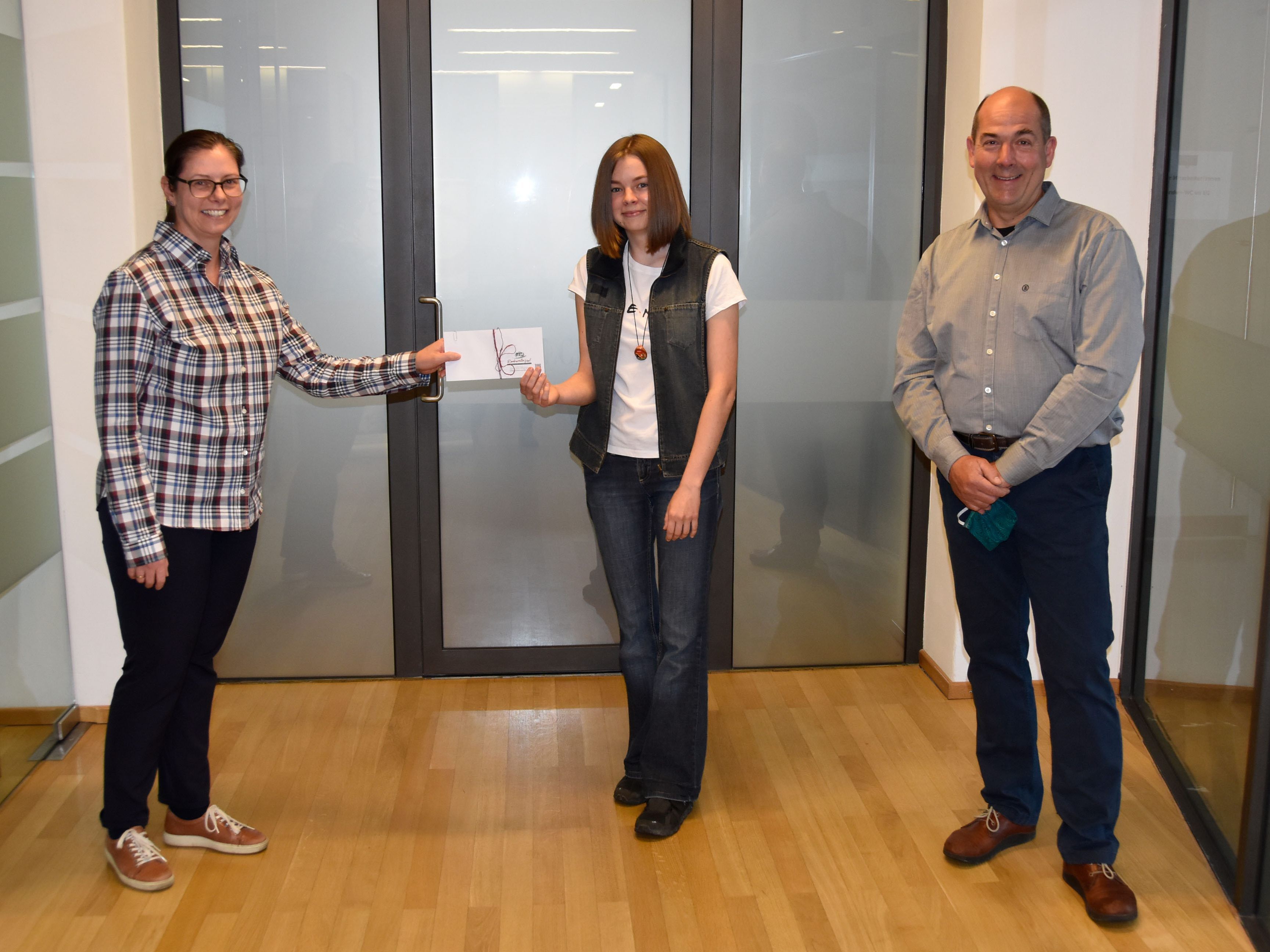 Wurde mit einer Käsknöpflepartie für ihren Einsatz belohnt: Nadine Mayr. Wurde mit einer Käsknöpflepartie für ihren Einsatz belohnt: Nadine Mayr.