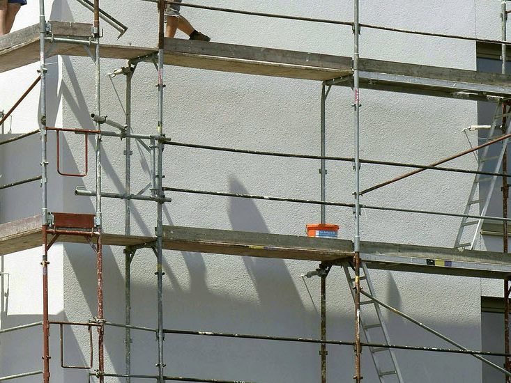 Von Baugerüst gestürzt Von Baugerüst gestürzt