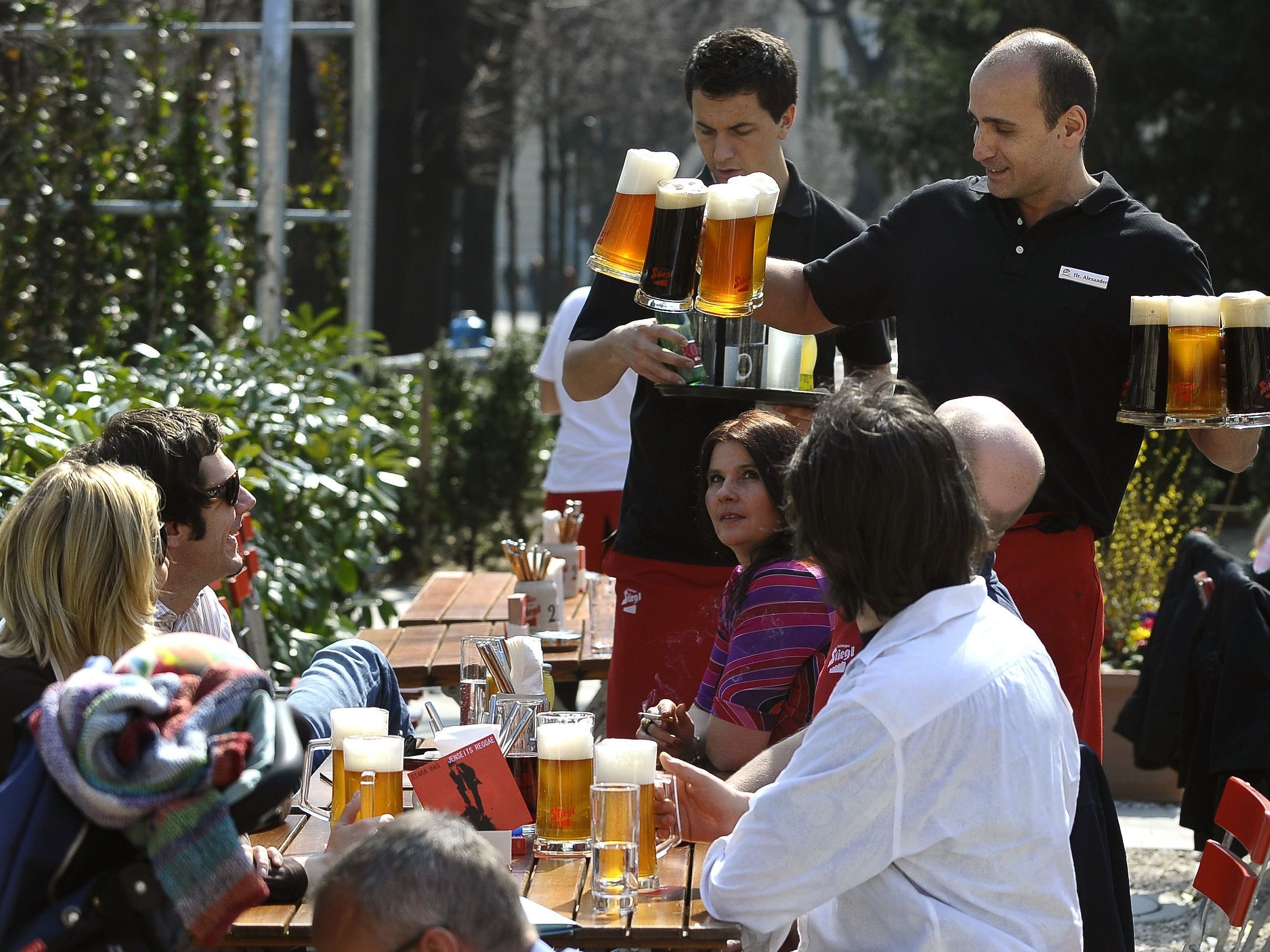Mehr Platz für Schanigärten in Wien-Döbling wird gefordet