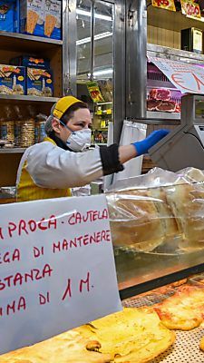 Jeder Italiener legte in zwei Monaten etwa zwei Kilo zu