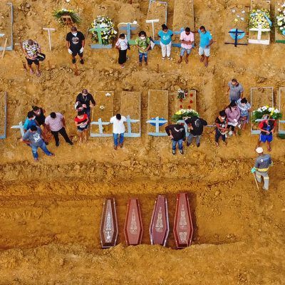 Corona-Todesfälle steigen in Brasilien noch immer stark an