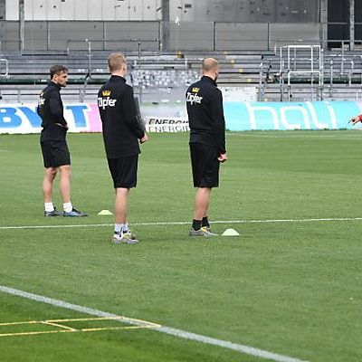 Hier wird noch Kleingruppentraining betrieben