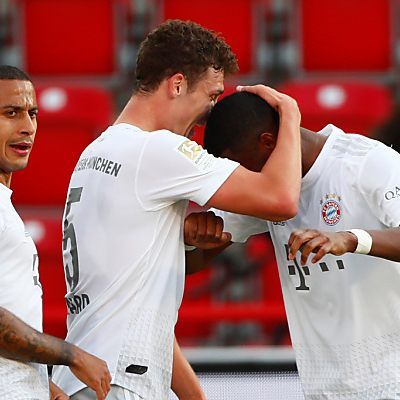Die Bayern siegen auch vor leeren Rängen