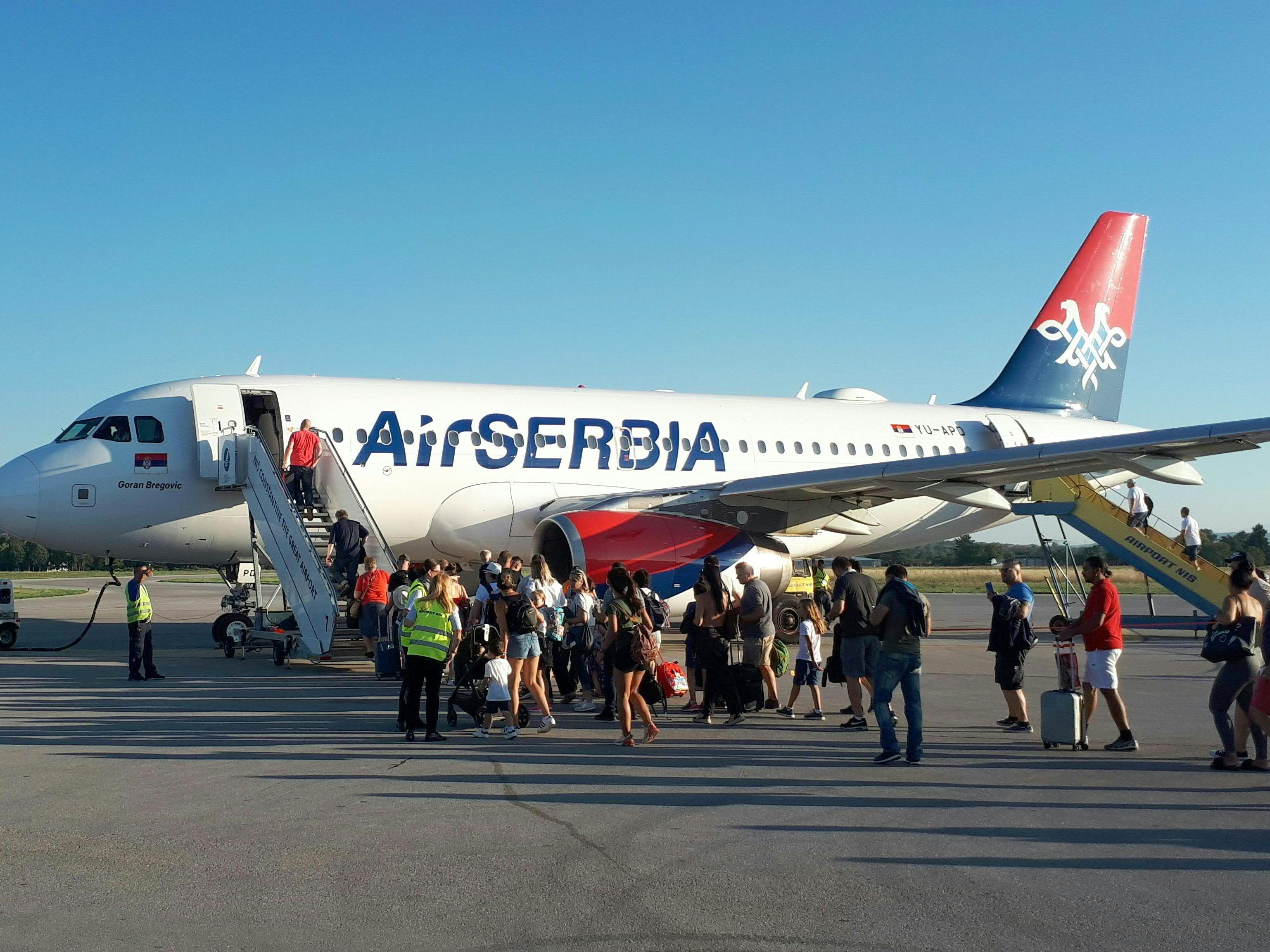 Air Serbia: Zuerst Flüge nach Wien, Frankfurt, Zürich und London geplant