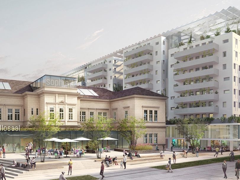 Die Wohnungen sollen bis 2024 fertig sein. Die Wohnungen sollen bis 2024 fertig sein.