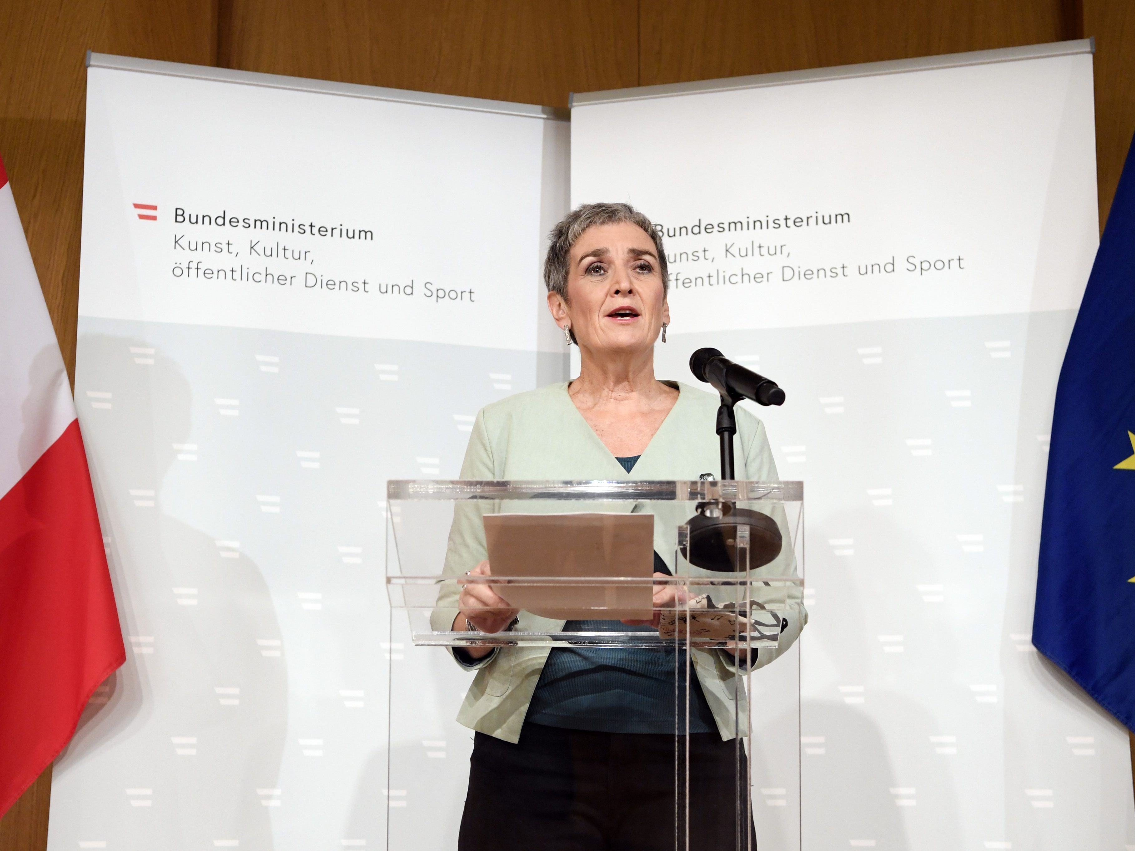 Ulrike Lunacek gab ihren Rücktritt bekannt.