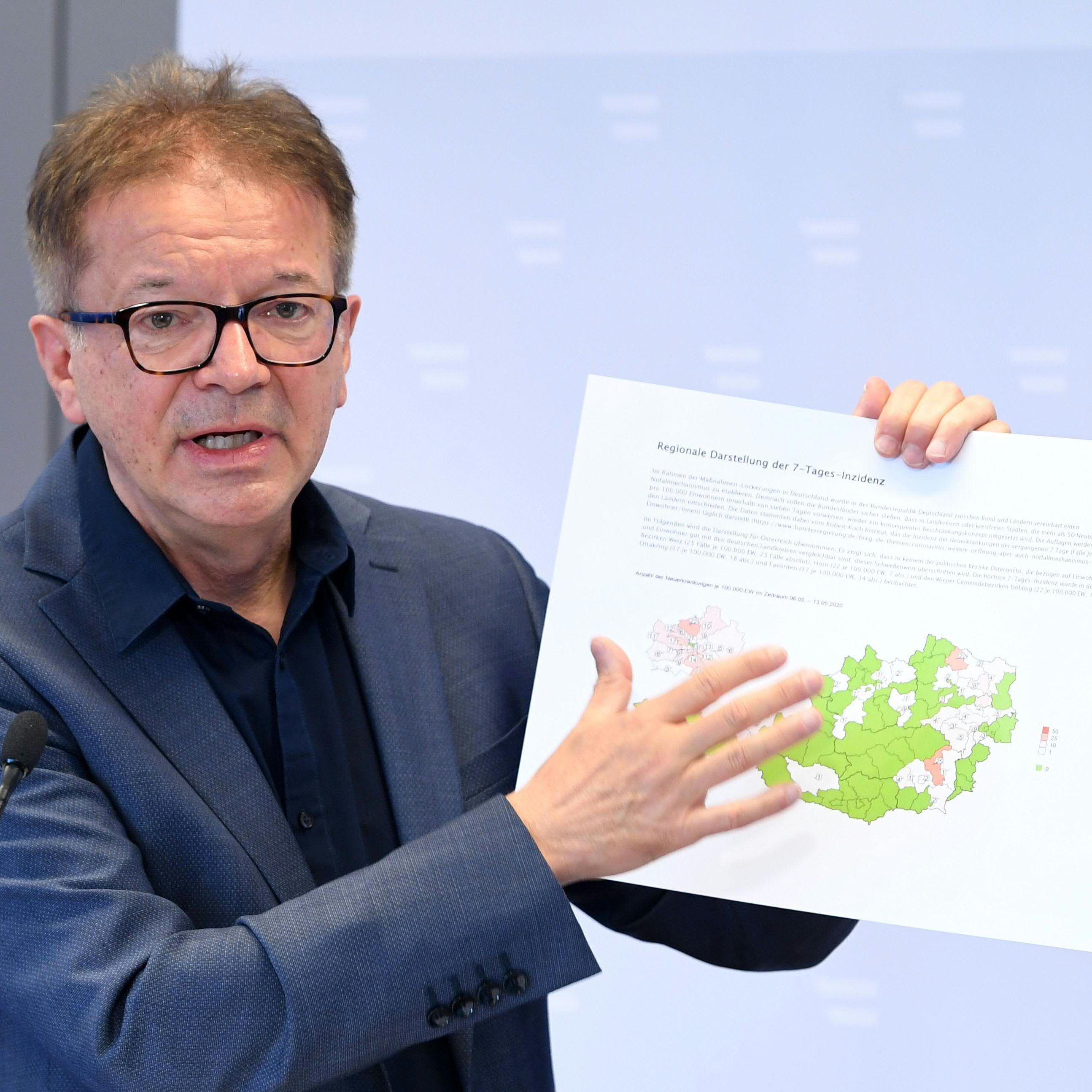 Gesundheitsminister Rudolf Anschober