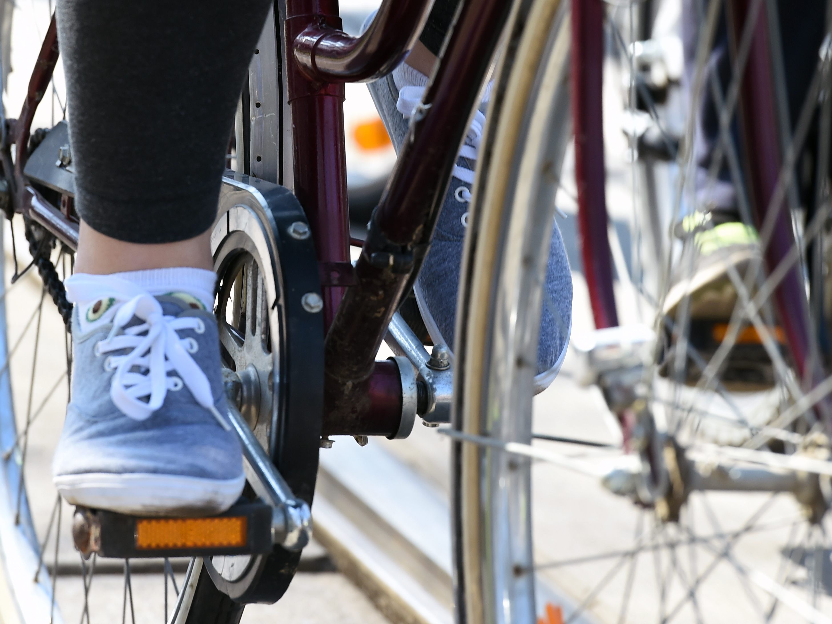 Der Radfahrer wurde leicht verletzt.
