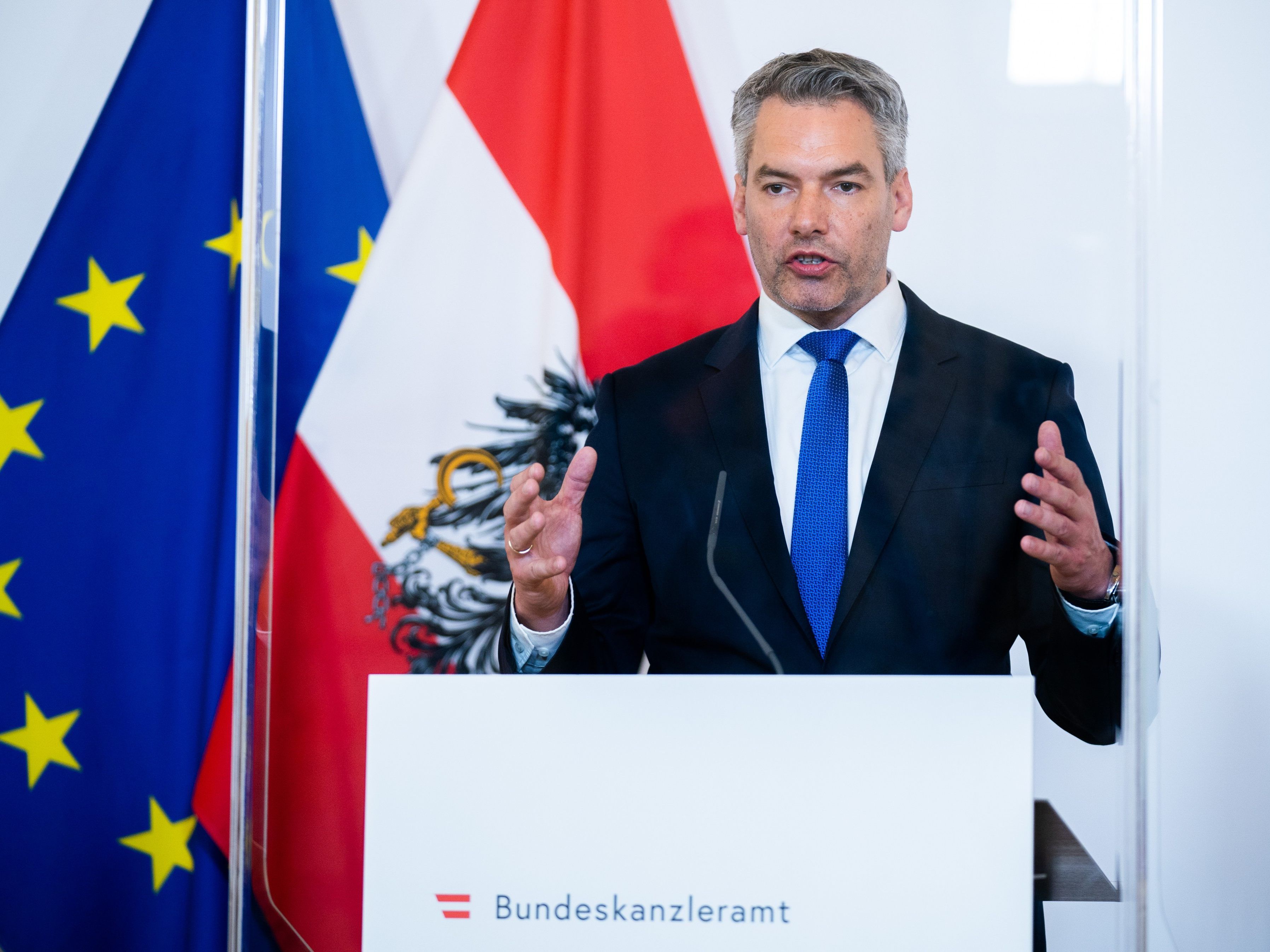 Innenminister Karl Nehammer.