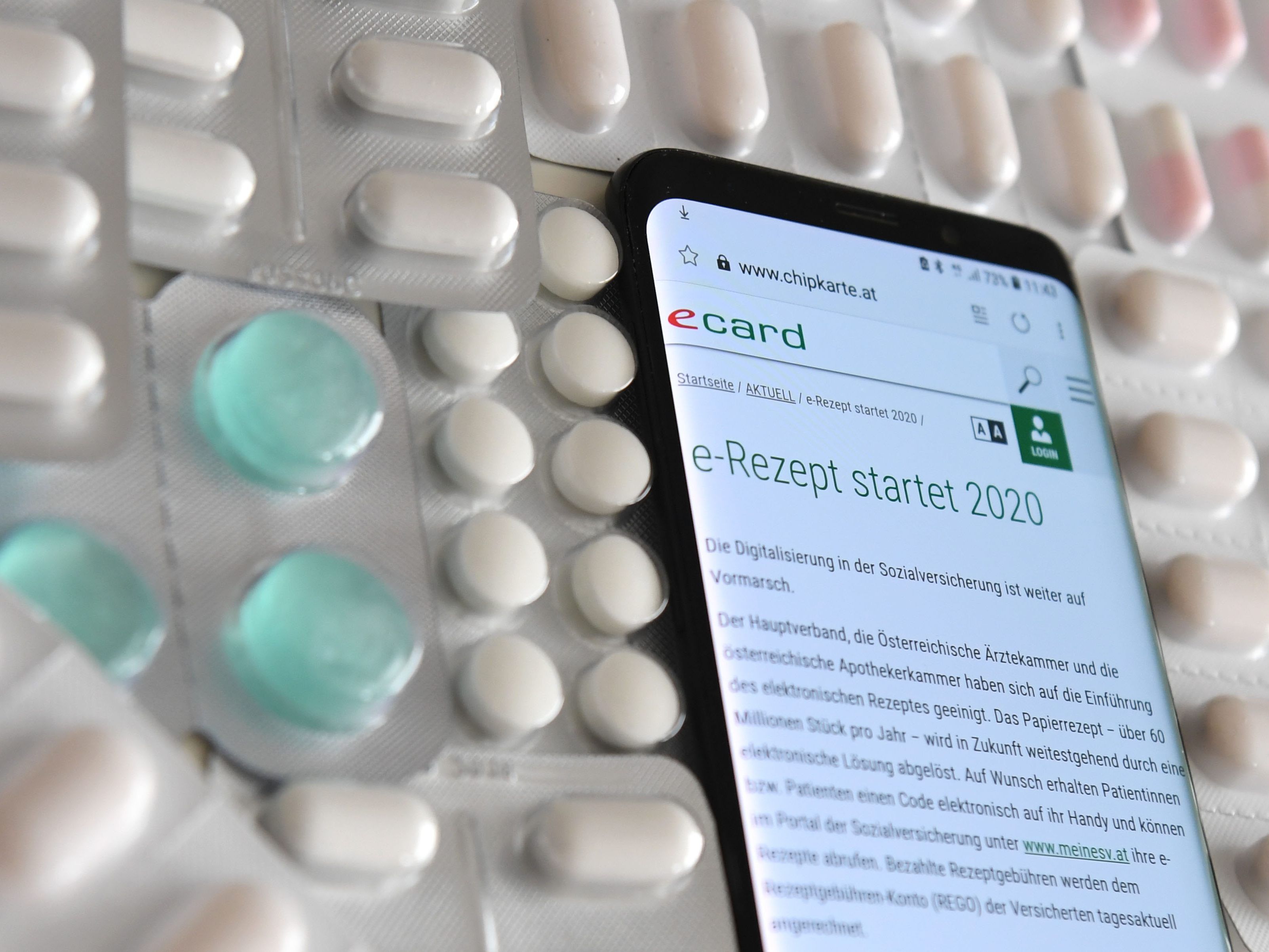 Die Möglichkeit eines elektronischen Rezepts könnte auch nach der Coronakrise bestehen bleiben. Die Möglichkeit eines elektronischen Rezepts könnte auch nach der Coronakrise bestehen bleiben.