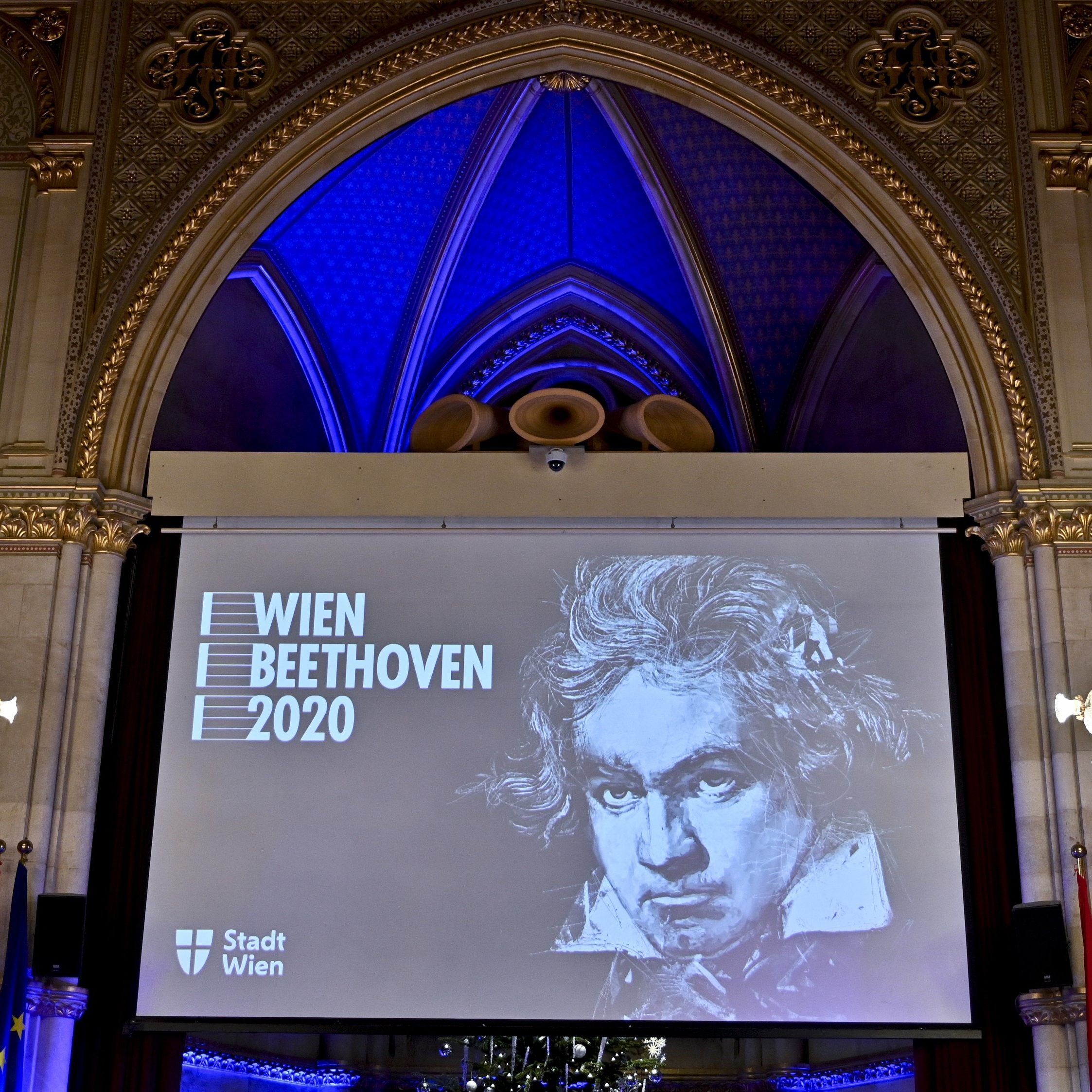Fand noch statt: Das Eröffnungsfest zum "Beethoven-Jahr 2020" im Wiener Rathaus