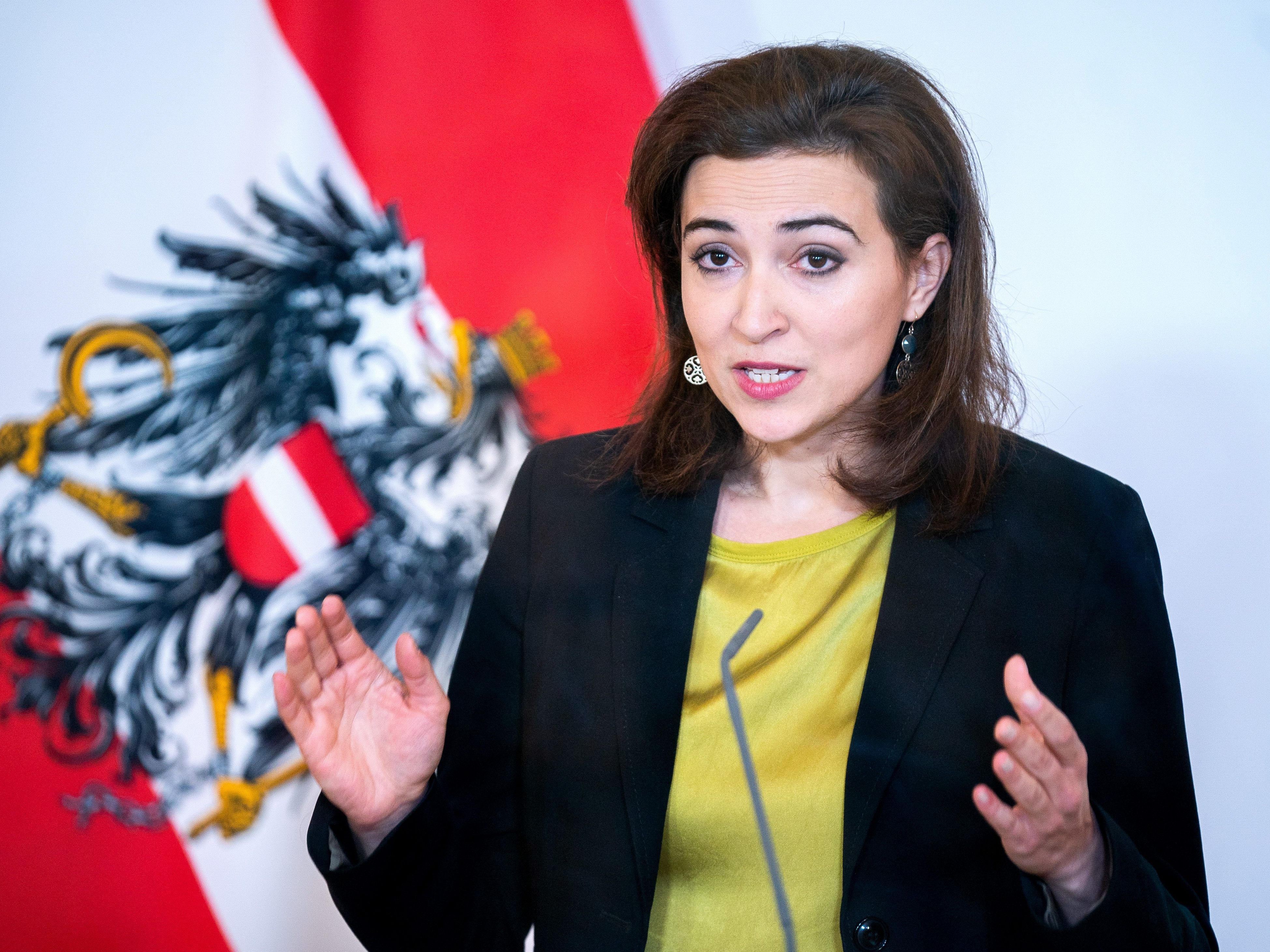 Justizministerin Zadic.