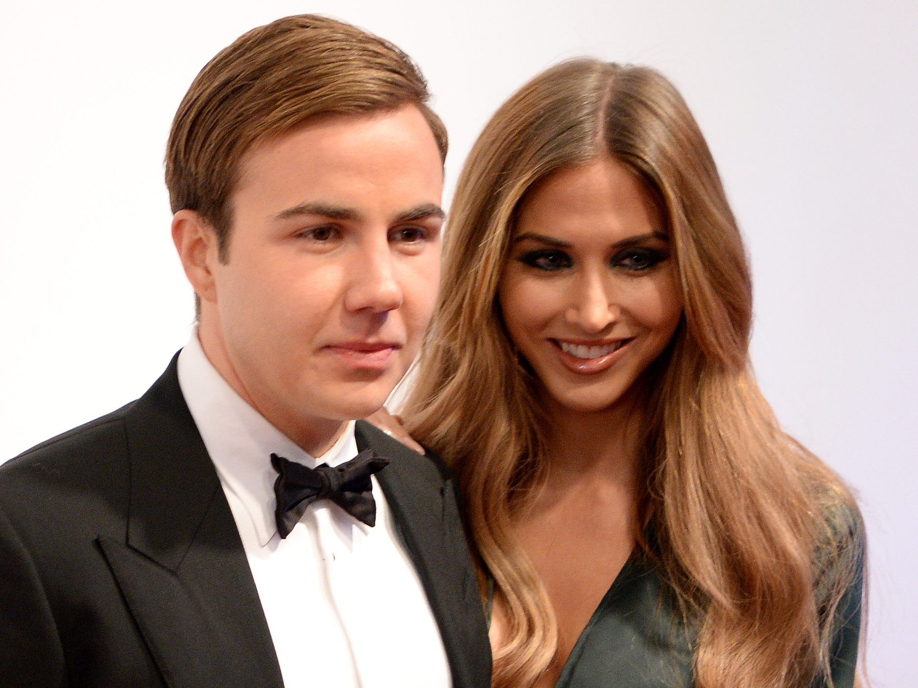 Fußball-Star Mario Götze mit seiner Ann-Kathrin.
