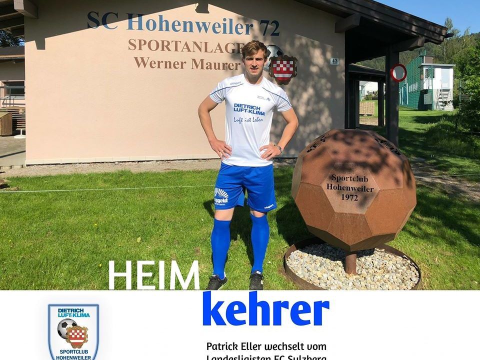 SC Hohenweiler, Patrick Eller kehrt zurück