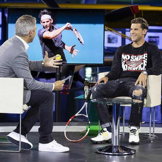 Dominic Thiem zu Gast bei Sport und Talk aus dem Hangar-7.