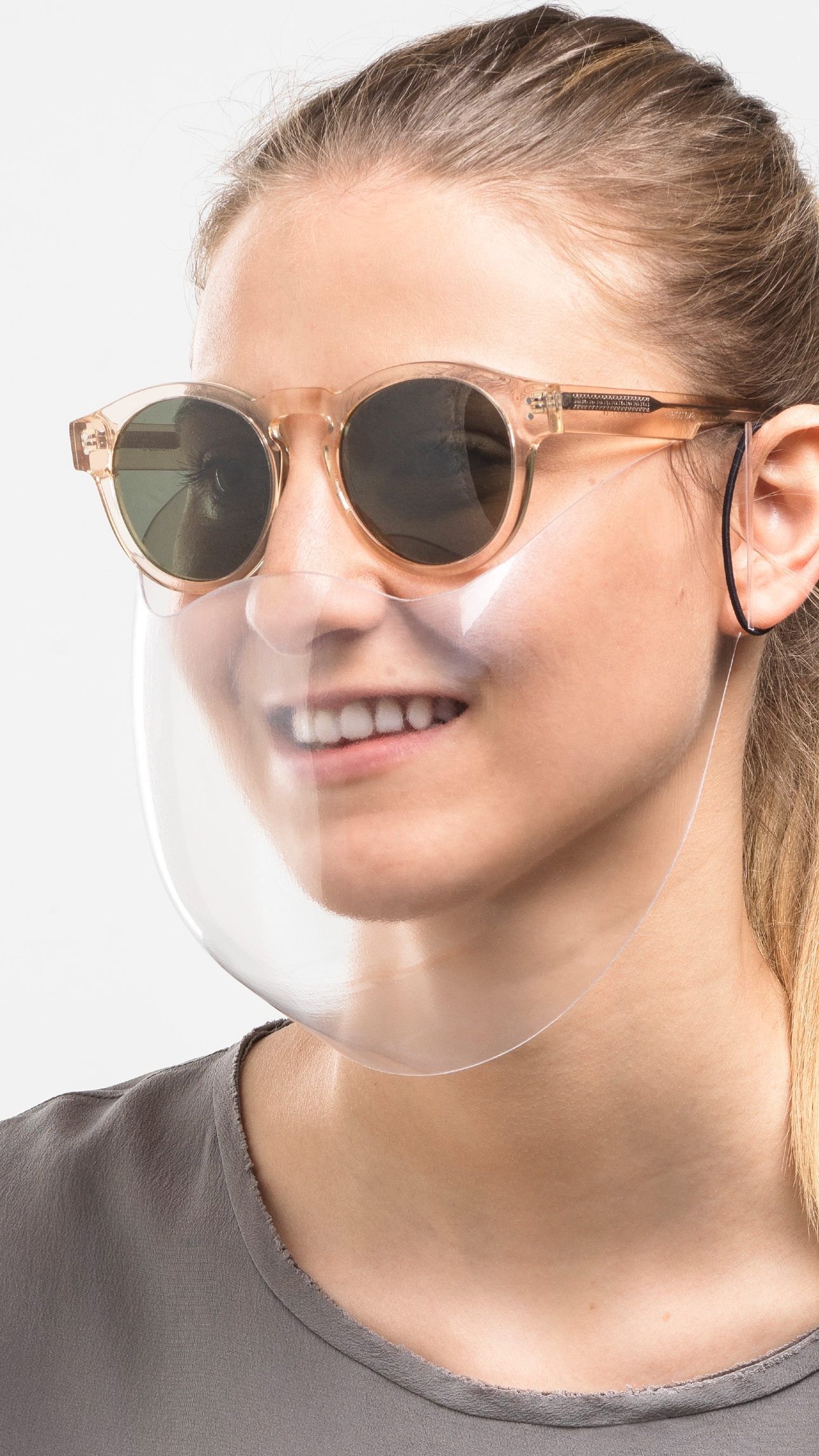 Mund und Nase bei Smile sind frei und dennoch bedeckt.