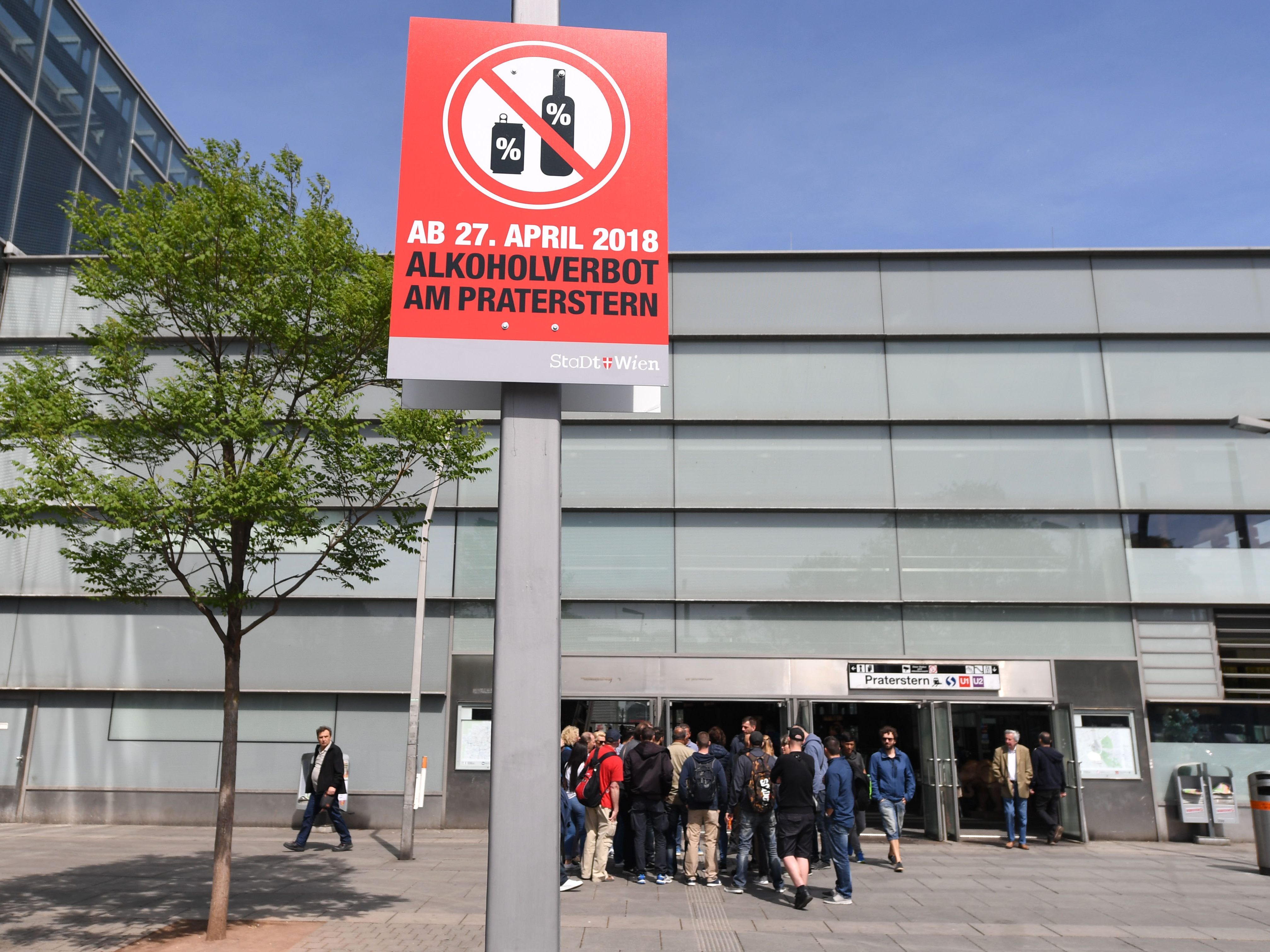 Der Mann wurde am Wiener Praterstern festgenommen. Der Mann wurde am Wiener Praterstern festgenommen.