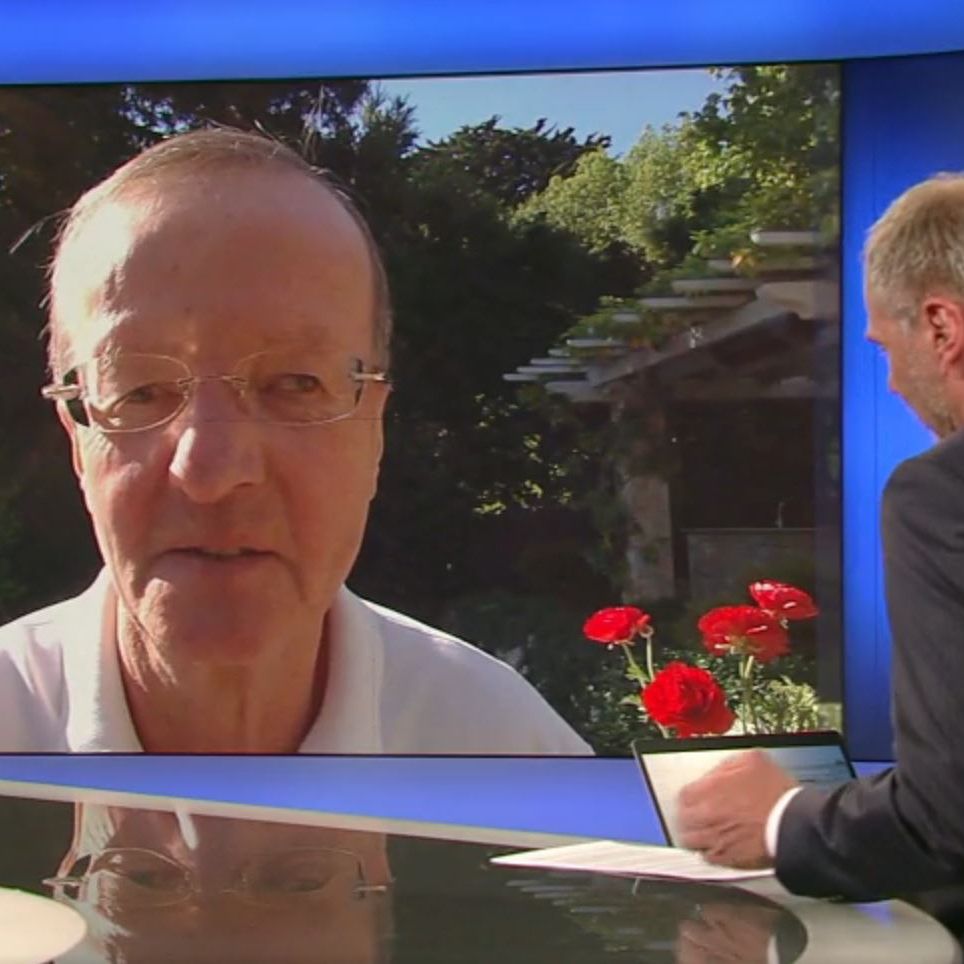 Bischofberger im Interview mit Armin Wolf.