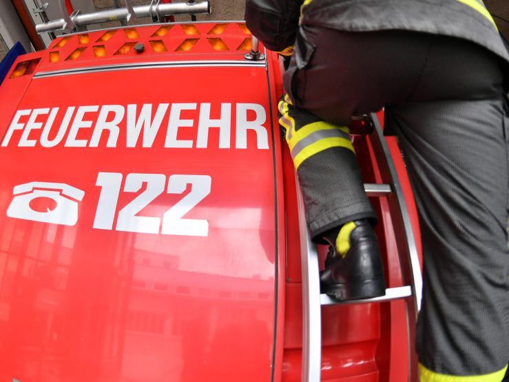 Feuerwehr war mit 14 Mann vor Ort